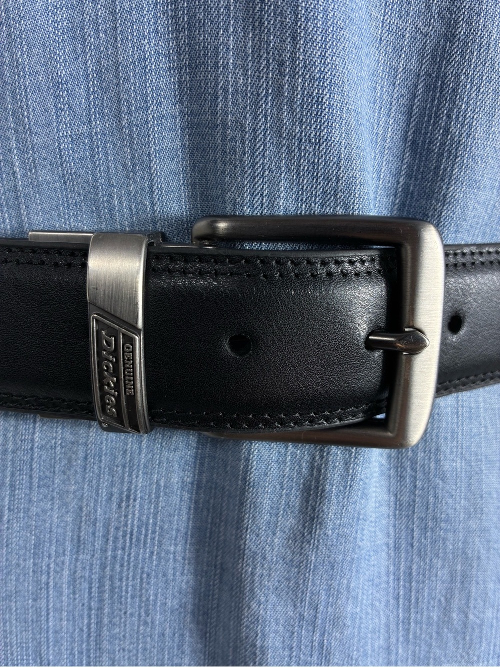Dickies men's Reversible leather belt sz 44 brown/black